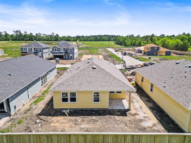 birds eye view of property featuring a residential view