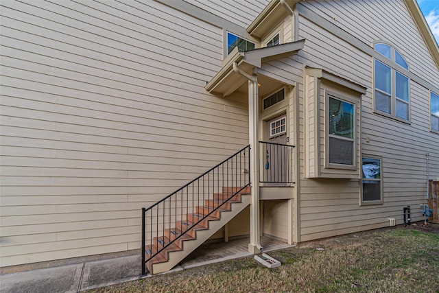 view of home's exterior