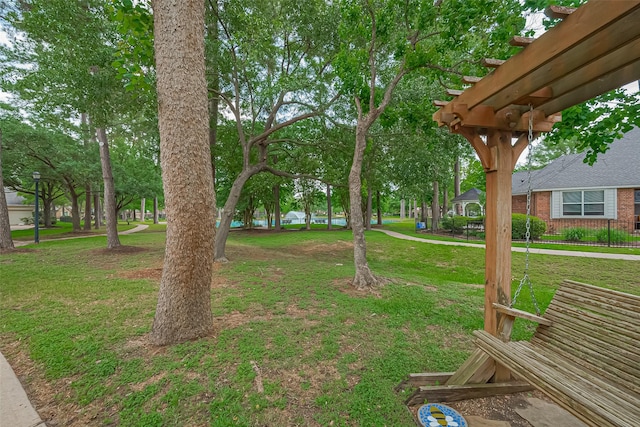 view of yard