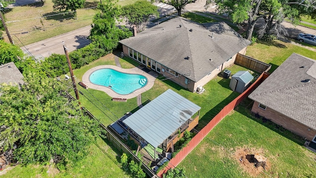 drone / aerial view