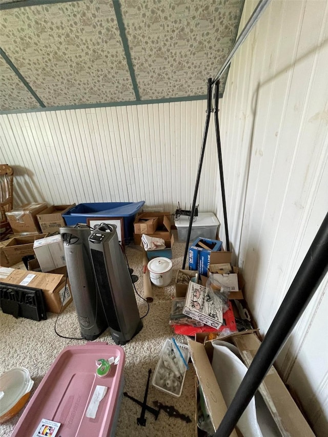 view of storage