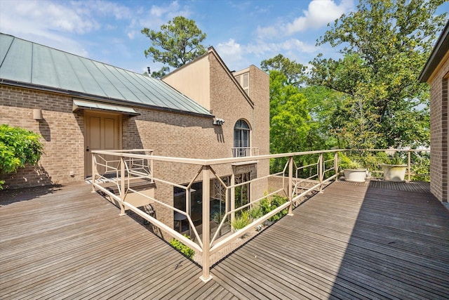 view of deck