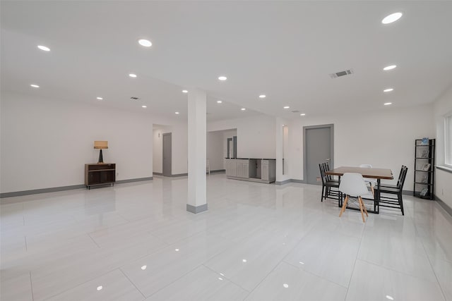 14823 Forest Lodge Dr, Houston, TX 77070 - interior space featuring recessed lighting, baseboards, and visible vents