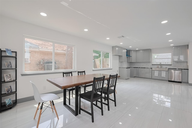 14823 Forest Lodge Dr, Houston, TX 77070 - dining space featuring recessed lighting