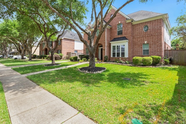 3902 Lakeridge Canyon Dr, Sugar Land, TX 77498 - view of front of house with brick siding