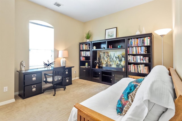 3902 Lakeridge Canyon Dr, Sugar Land, TX 77498 - carpeted home office with baseboards