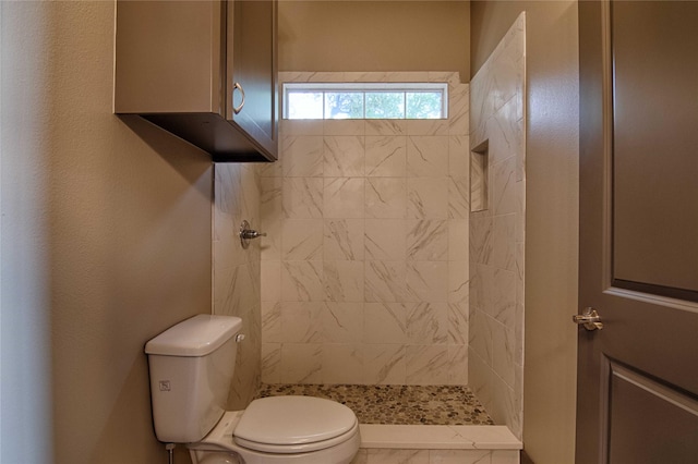 250 Bucek Ln, Schulenburg, TX 78956 - bathroom featuring toilet and a tile shower