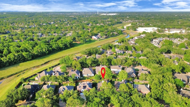14019 Ivy Bluff Ct, Houston, TX 77062 - birds eye view of property with a residential view