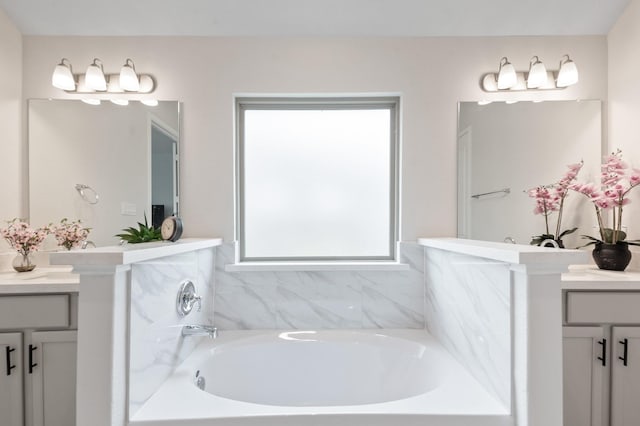 8703 Winter Edge Dr, Richmond, TX 77407 - full bathroom featuring vanity and a bath