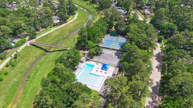 drone / aerial view