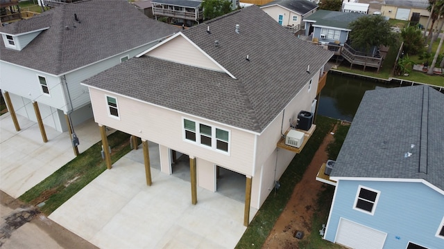drone / aerial view featuring a residential view