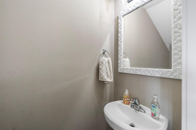 bathroom with a sink