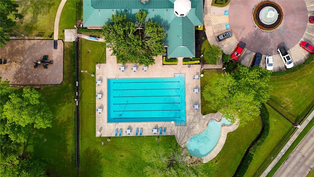 aerial view