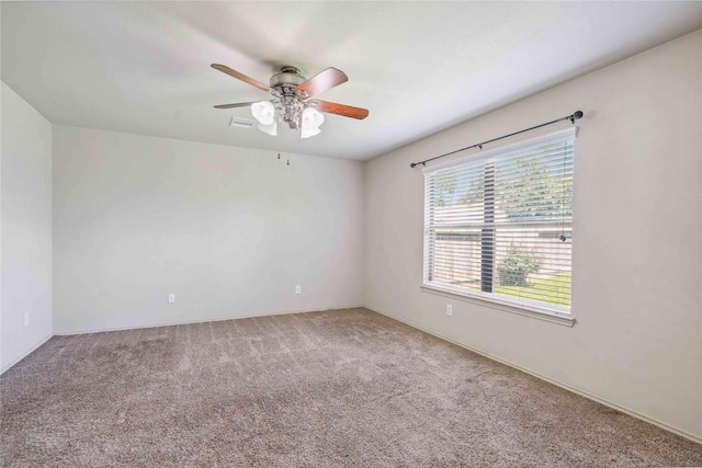 7218 Alava Dr, Magnolia, TX 77354 - carpeted spare room with a ceiling fan