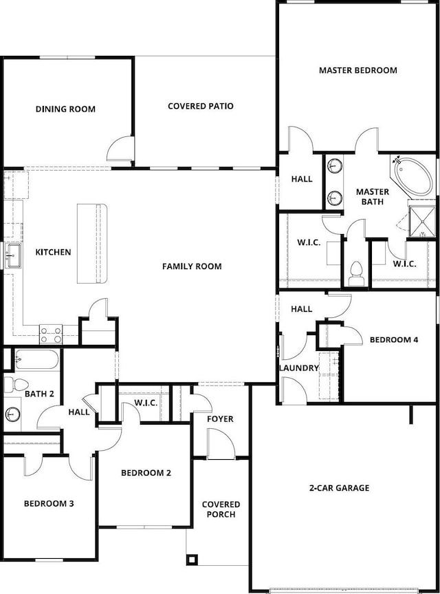 22702 Crate Falls Dr, Hockley, TX 77447 - floor plan
