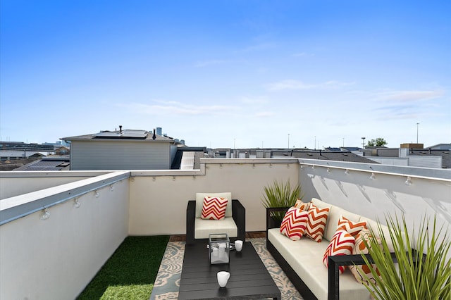 312 Eado Park Cir, Houston, TX 77020 - balcony with an outdoor hangout area