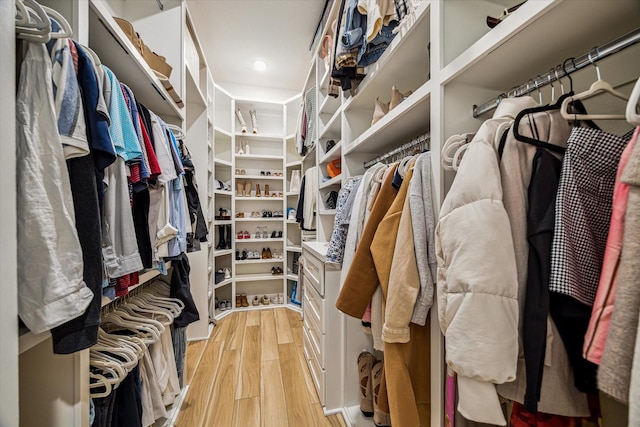 8818 Laurel Crest Dr, Missouri City, TX 77459 - spacious closet featuring light wood-style flooring