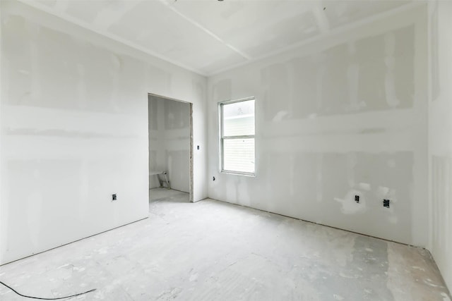 view of empty room