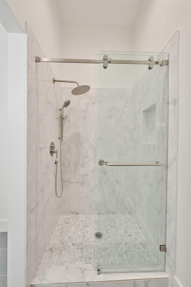 1323 Ball, Galveston, TX 77550 - full bath featuring a marble finish shower