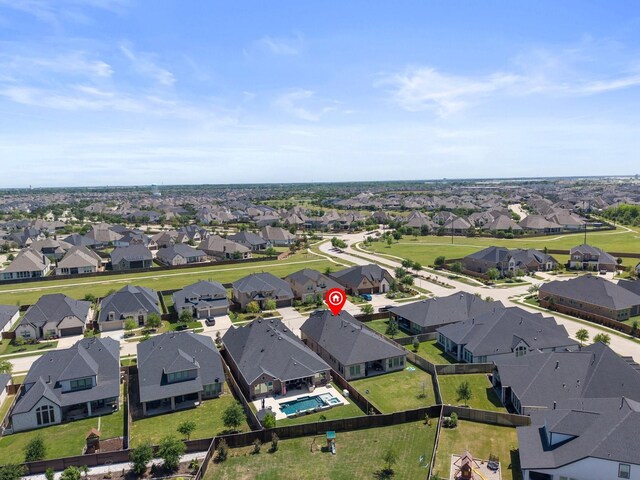 7262 Monarch Dr, Katy, TX 77493 - drone / aerial view with a residential view