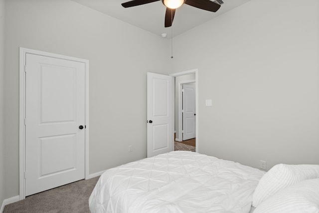 21131 Austin Chalk Dr, Cypress, TX 77433 - carpeted bedroom featuring baseboards and ceiling fan