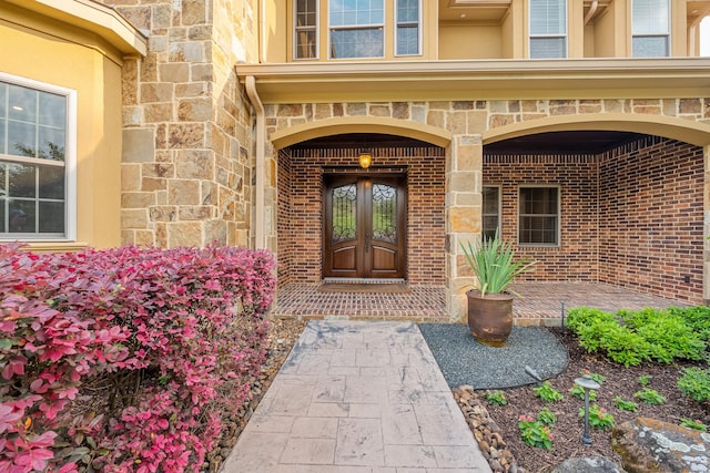 28002 Whispering Maple Way, Spring, TX 77386 - entrance to property with stone siding