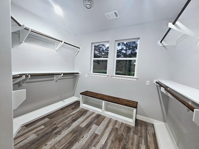 20 Lazy Spgs, Trinity, TX 75862 - walk in closet with wood finished floors and visible vents