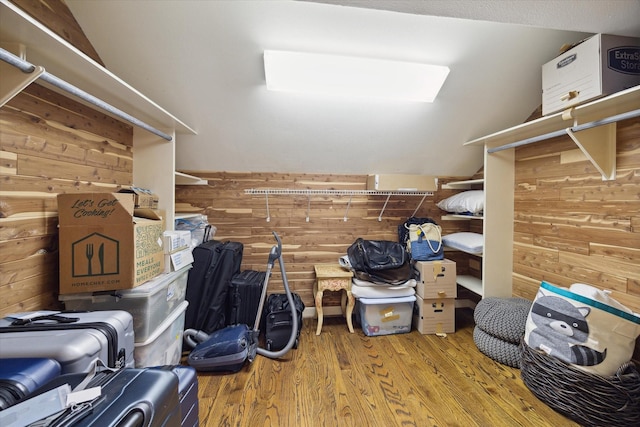 view of storage room