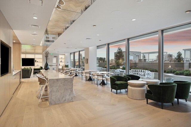 lobby featuring visible vents