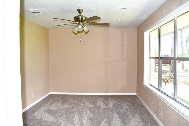 12112 Fm-457, Cedar Lane, TX 77415 - unfurnished room with carpet flooring, a ceiling fan, and baseboards