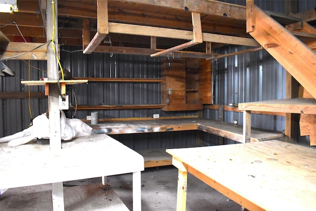 12112 Fm-457, Cedar Lane, TX 77415 - misc room with concrete floors
