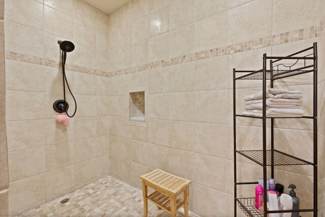 25672 Magnolia Pines Dr, Magnolia, TX 77355 - bathroom featuring tiled shower