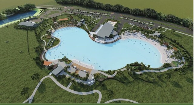 3220 Bello Green Ln, Katy, TX 77493 - view of property location with a pool