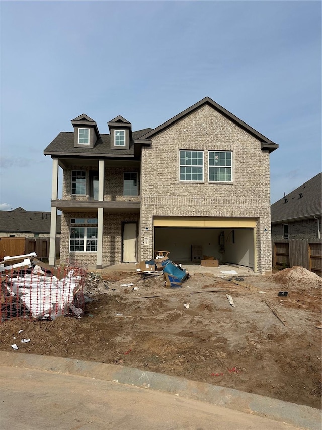 3220 Bello Green Ln, Katy, TX 77493 - view of front of property featuring a garage and brick siding
