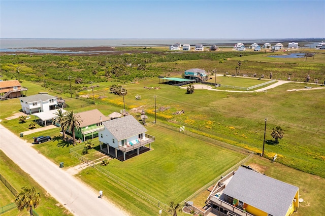 4215 San Jacinto Dr, Galveston, TX 77554 - bird's eye view of a large body of water