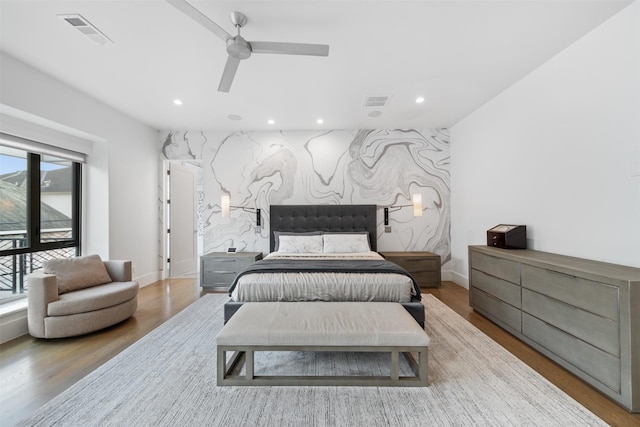 2703 Westgrove Ln, Houston, TX 77027 - bedroom with recessed lighting, visible vents, and baseboards