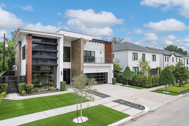 2703 Westgrove Ln, Houston, TX 77027 - view of building exterior with a garage and driveway