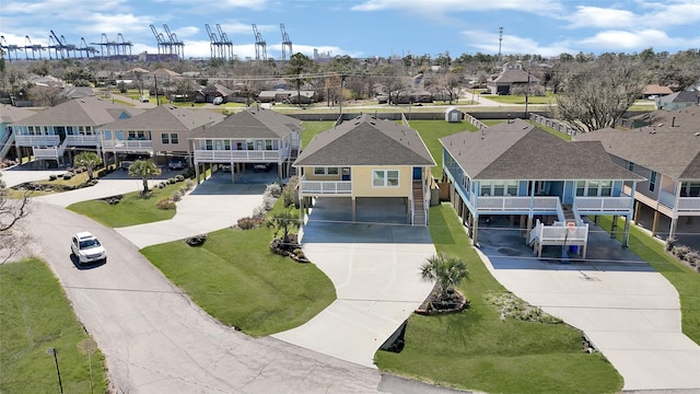 269 Bay Oaks Dr, La Porte, TX 77571 - bird's eye view featuring a residential view