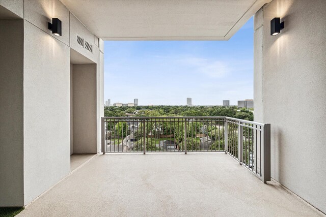 5656 San Felipe St Unit 603, Houston, TX 77056 - view of balcony