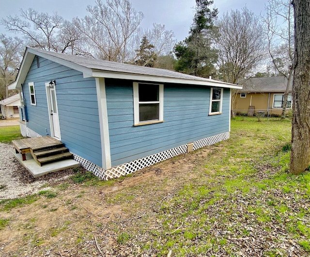 view of side of home