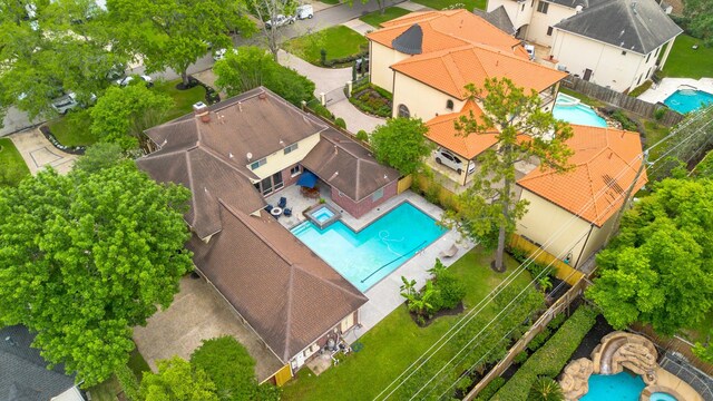 bird's eye view