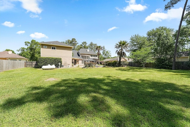 23056 Volga Dr, Porter, TX 77365 - view of yard featuring a fenced backyard