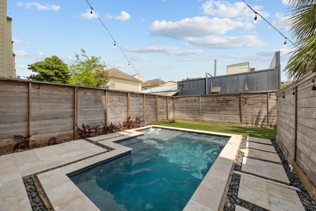 5212 Lillian St, Houston, TX 77007 - view of swimming pool with a fenced backyard
