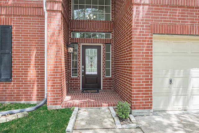 15242 Shapiro Springs Ln, Houston, TX 77095 - doorway to property featuring brick siding