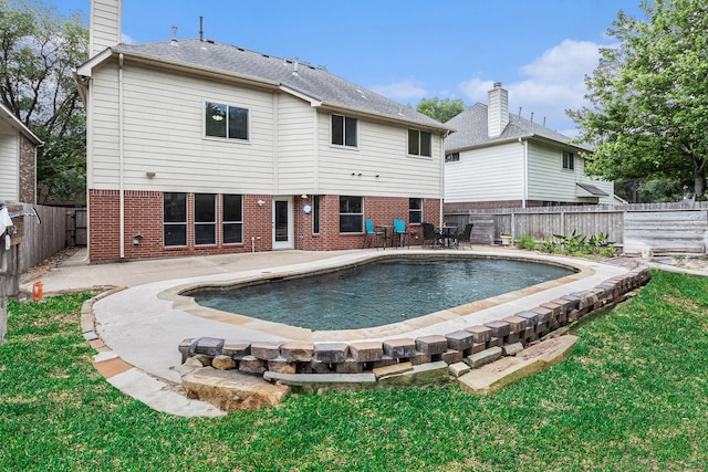 15242 Shapiro Springs Ln, Houston, TX 77095 - view of swimming pool featuring a patio area