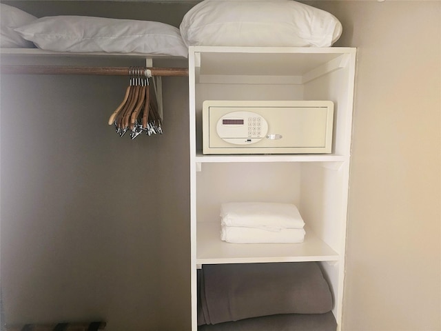 view of closet