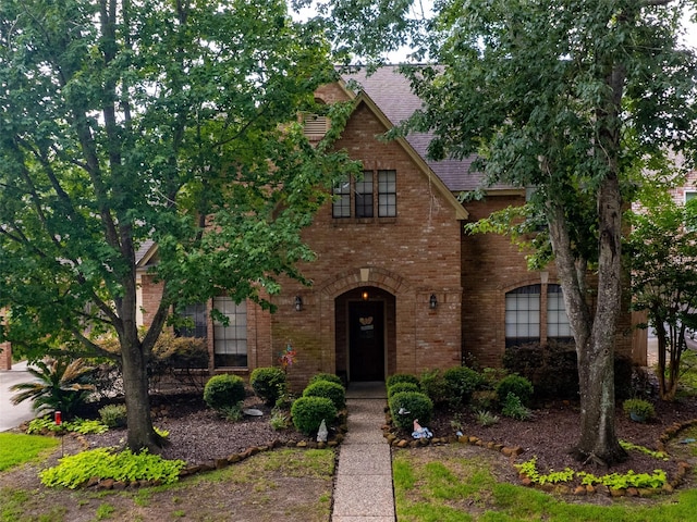 13710 Casaba Ct, Cypress, TX 77429 - view of front of home featuring brick siding and a shingled roof