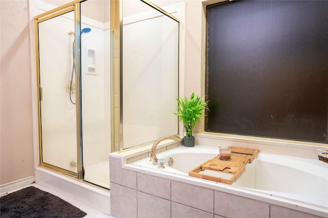 13710 Casaba Ct, Cypress, TX 77429 - full bathroom with a bath and a stall shower