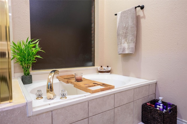 13710 Casaba Ct, Cypress, TX 77429 - bathroom featuring a garden tub