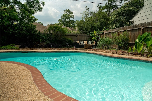 13710 Casaba Ct, Cypress, TX 77429 - view of pool featuring a fenced in pool and a fenced backyard